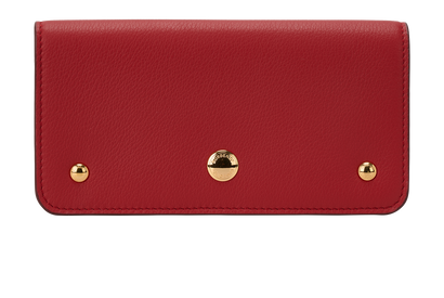 Burberry Rowe Wallet, &pound;180, Accessories, Red, Leather, Front view